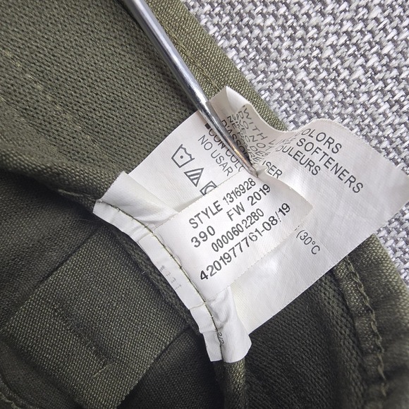 Under Armour Storm Pants Mens 38x29 Green Relaxed Fit Chino Water Resistant - Picture 11 of 14